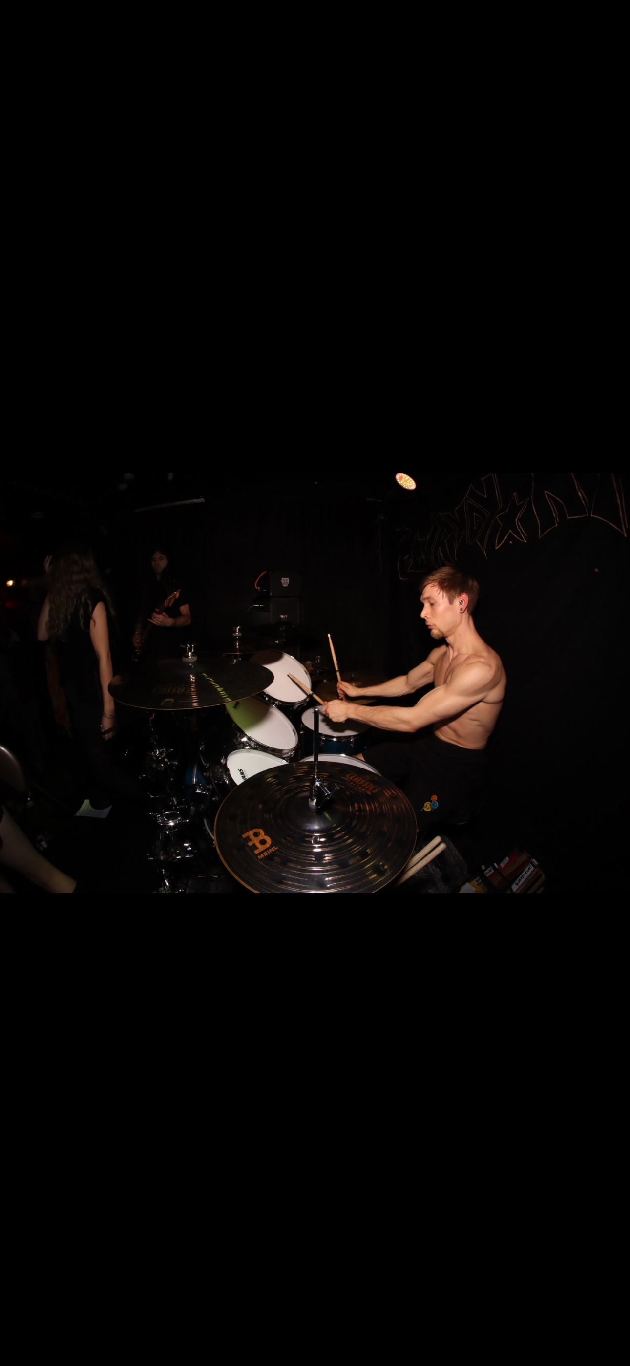 Rise Up Revival drummer performing live